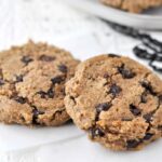 Keto Pumpkin Spice Chocolate Chip Cookies | Peace Love and Low Carb