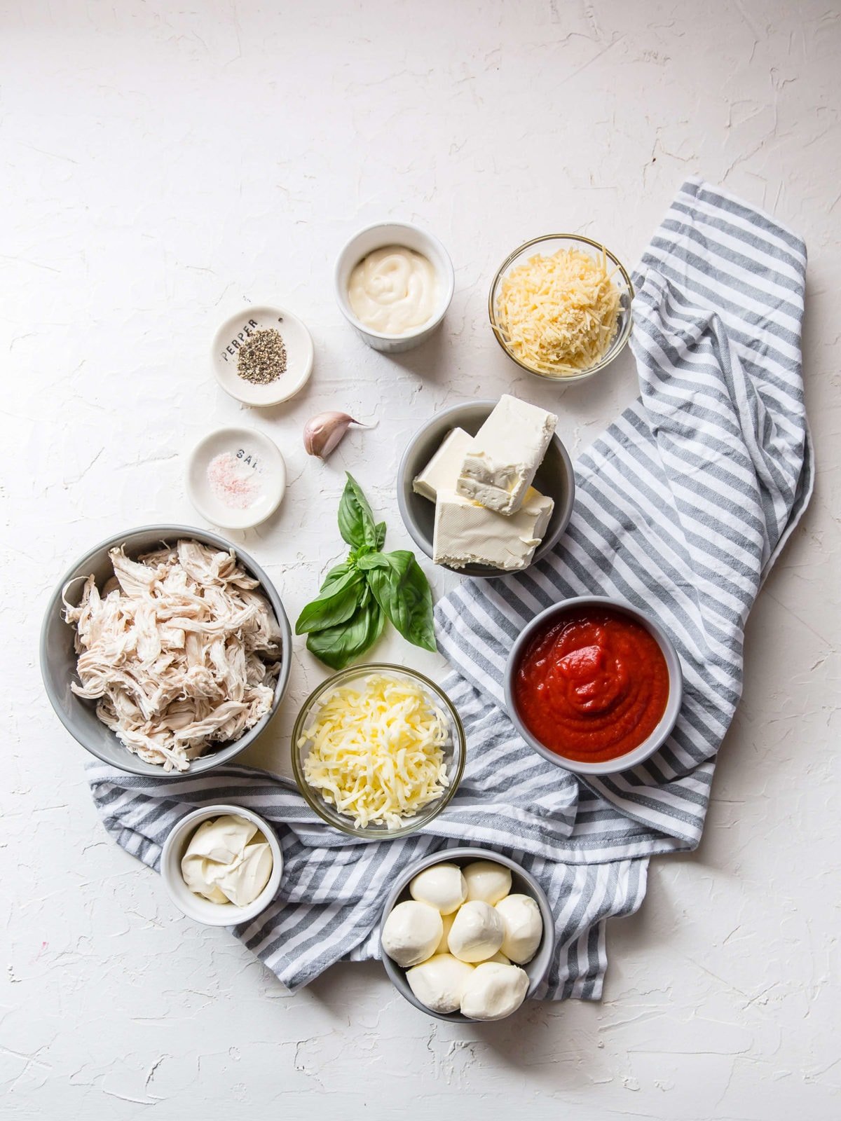 Keto Chicken Parmesan Dip | Peace Love and Low Carb