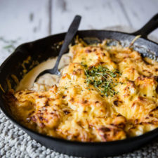 Keto Cauliflower Au Gratin