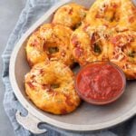 Keto Pizza Bagels | Peace Love and Low Carb
