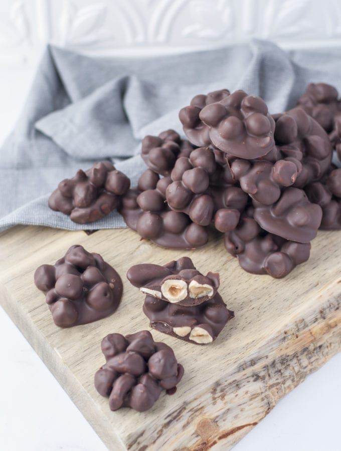 Keto Chocolate Nut Clusters | Peace Love and Low Carb