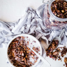 Nutty Chocolate Keto Granola