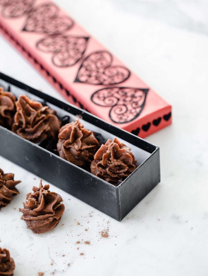 Keto Chocolate Orange Fat Bomb Kisses | Peace Love and Low Carb