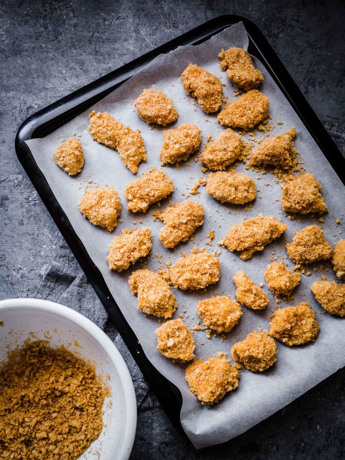 Keto Popcorn Chicken | Peace Love and Low Carb