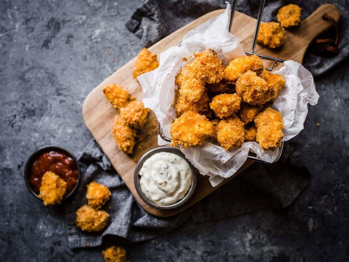 Keto Popcorn Chicken | Peace Love and Low Carb