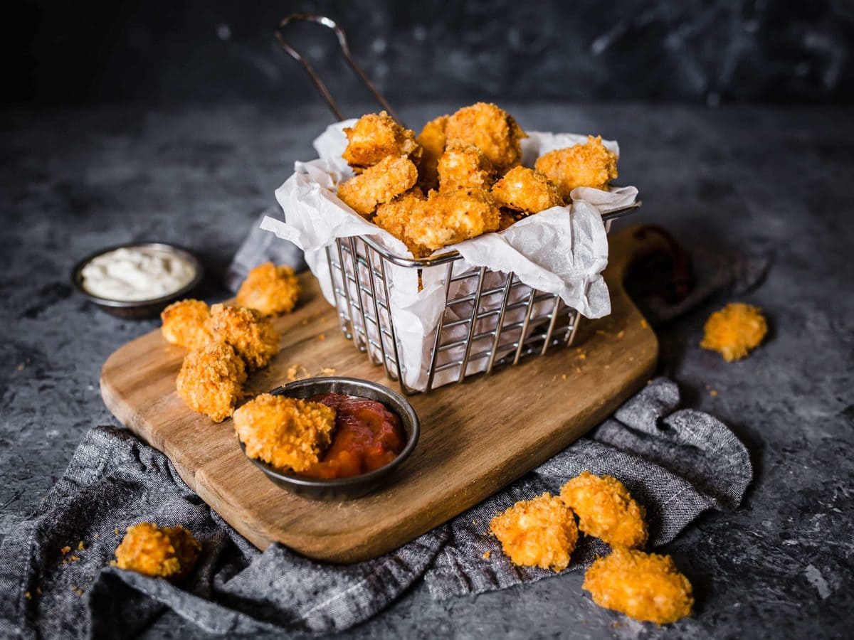 Keto Popcorn Chicken | Peace Love and Low Carb