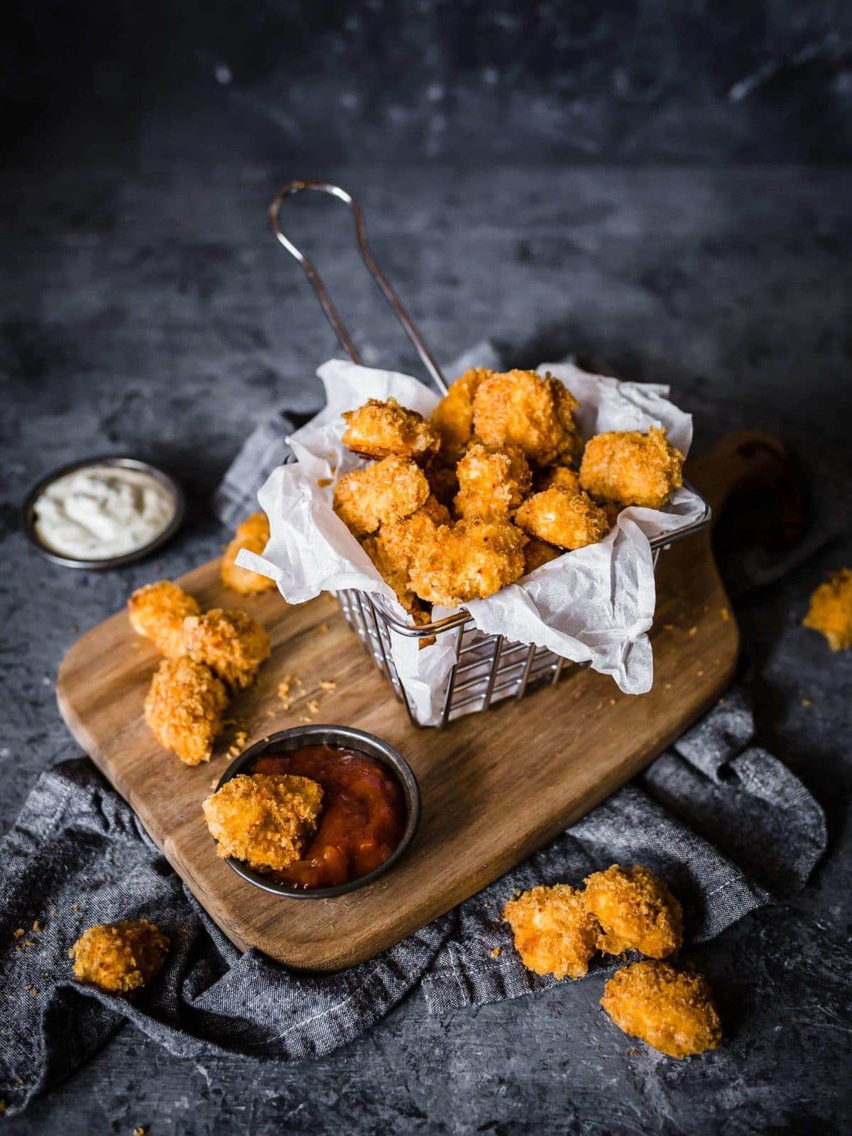 Keto Popcorn Chicken | Peace Love and Low Carb