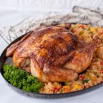 Keto Cajun Whole Roasted Chicken | Peace Love and Low Carb