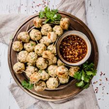 Keto Asian Chicken Meatballs