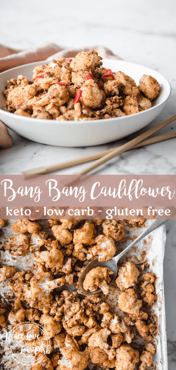 Keto Bang Bang Cauliflower | Peace Love and Low Carb