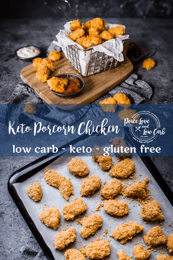 Keto Popcorn Chicken Peace Love and Low Carb