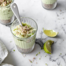 Keto Key Lime Pie Jars