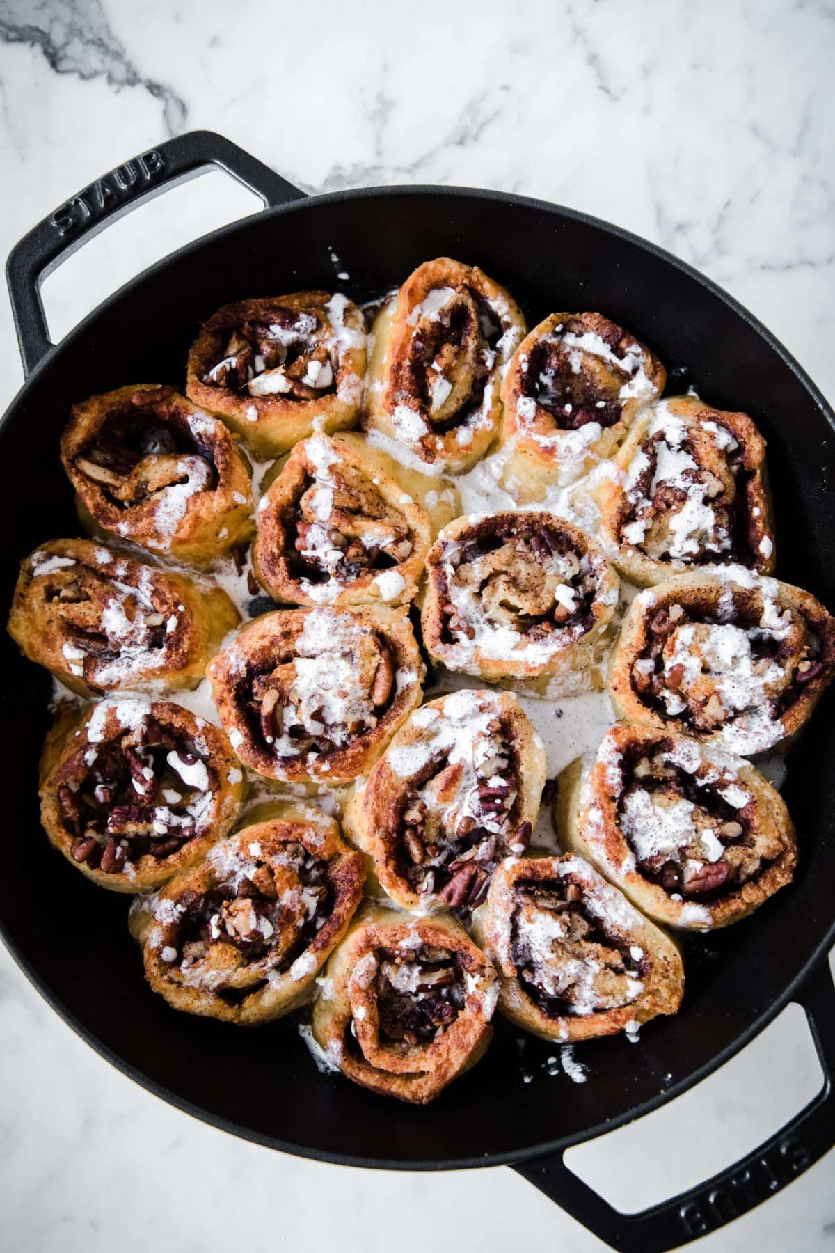 Maple Keto Cinnamon Rolls | Peace Love and Low Carb