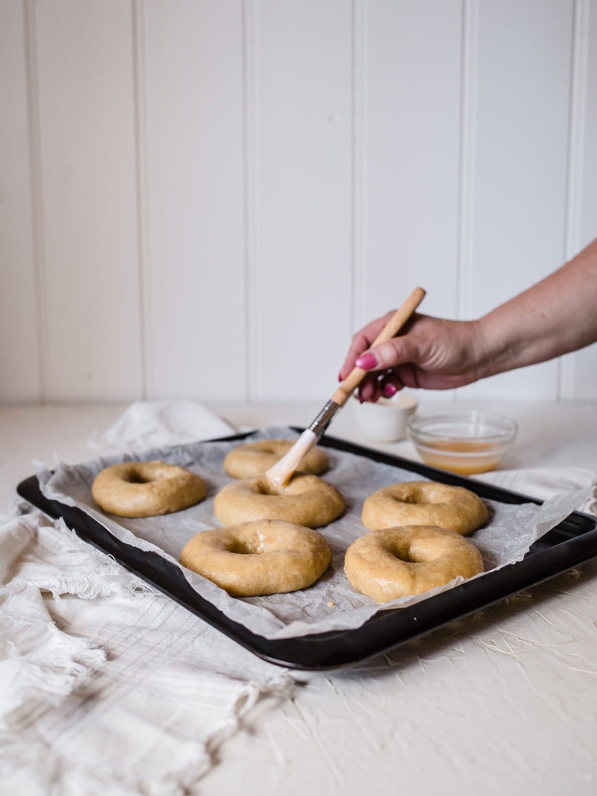 Keto Cinnamon Sugar Bagels | Peace Love and Low Carb