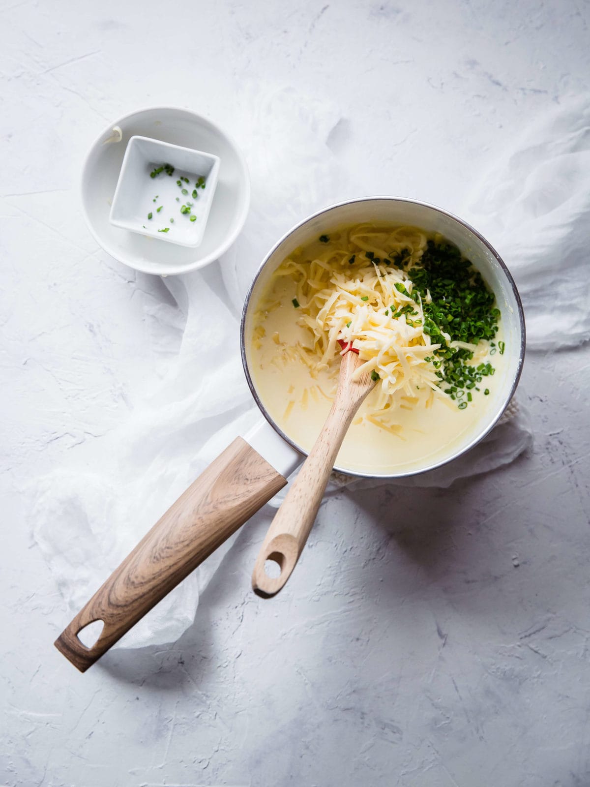 Cheese and Chive Keto Souffles | Peace Love and Low Carb