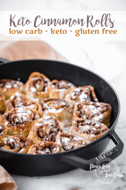 Keto Cinnamon Rolls | Peace Love and Low Carb copy 2