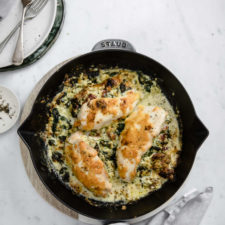 Keto Broccoli and Cheese Stuffed Chicken
