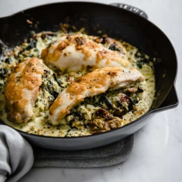 Keto Broccoli and Cheese Stuffed Chicken | Peace Love and Low Carb