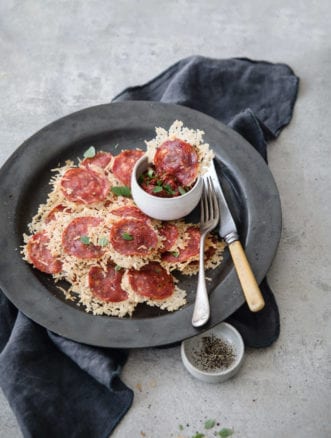 Keto Pizza Chips | Peace Love and Low Carb