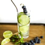 Keto Blueberry Mojito | Peace Love and Low Carb