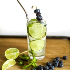 Keto Blueberry Mojito (Mo-Keto)