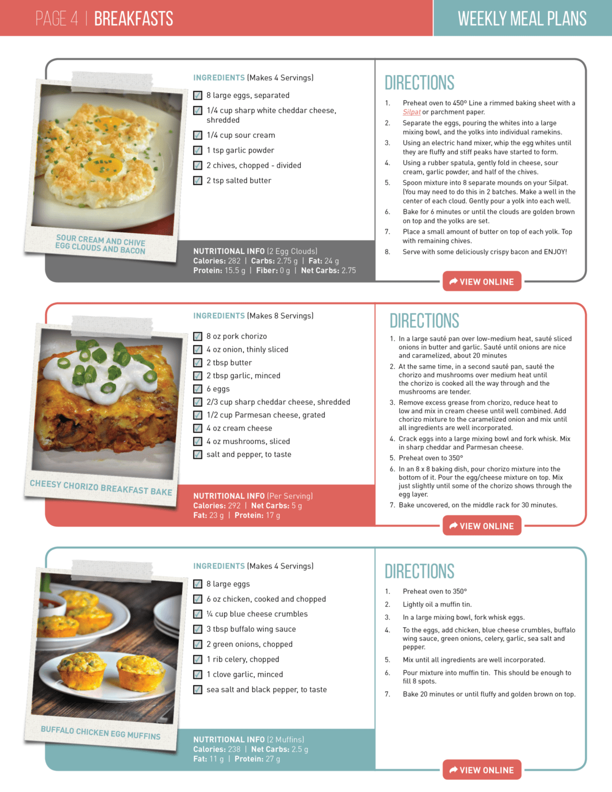 Simple Low Carb Meal Plan (Week 1) - easy recipes and planning tips!