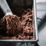 Rich and delicious, this Keto Brownie Ice Cream is the perfect summer treat. It's so good that you won't even know it is low carb and gluten free