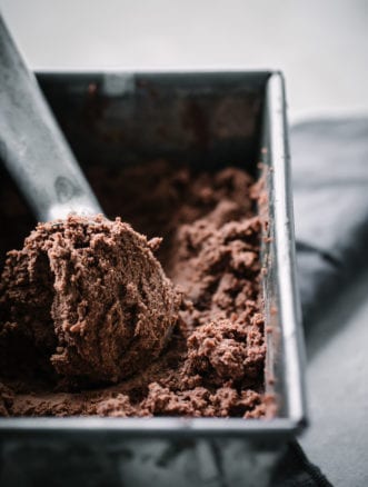 Rich and delicious, this Keto Brownie Ice Cream is the perfect summer treat. It's so good that you won't even know it is low carb and gluten free