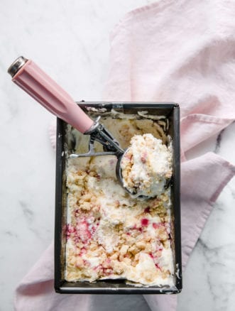 This keto Strawberry Cheesecake Ice Cream is a total winner. It’s creamy, fruity and sugar free! Full of keto friendly fats, it’s a frozen fat bomb treat you’ll want to make time and time again.