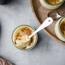Pumpkin Spice Keto Creme Brûlée