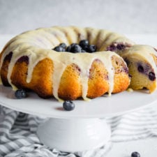 Blueberry Lemon Pound Cake -image