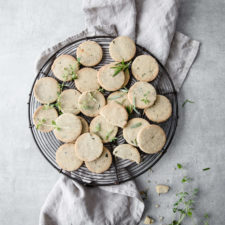 Rosemary and Thyme Keto Crackers
