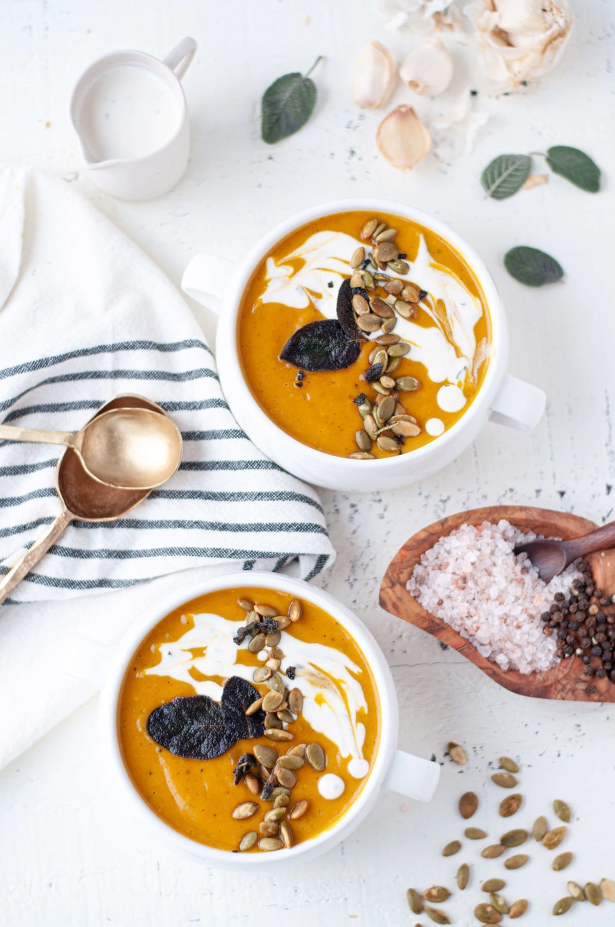 Roasted Butternut Squash and Sausage Soup