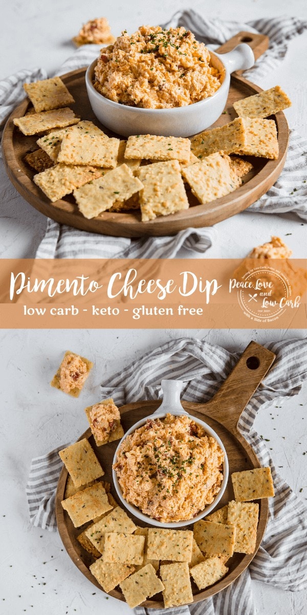 Keto Pimento Cheese Dip Peace Love and Low Carb