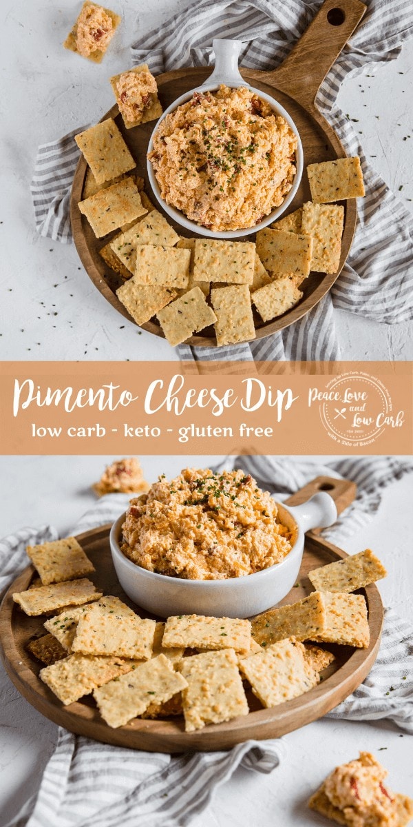 Keto Pimento Cheese Dip Peace Love and Low Carb