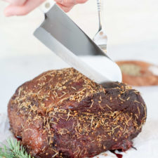 Smoked Ribeye Roast