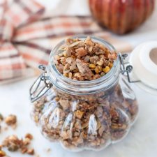 Caramel Pumpkin Spice Granola - Keto, Dairy Free
