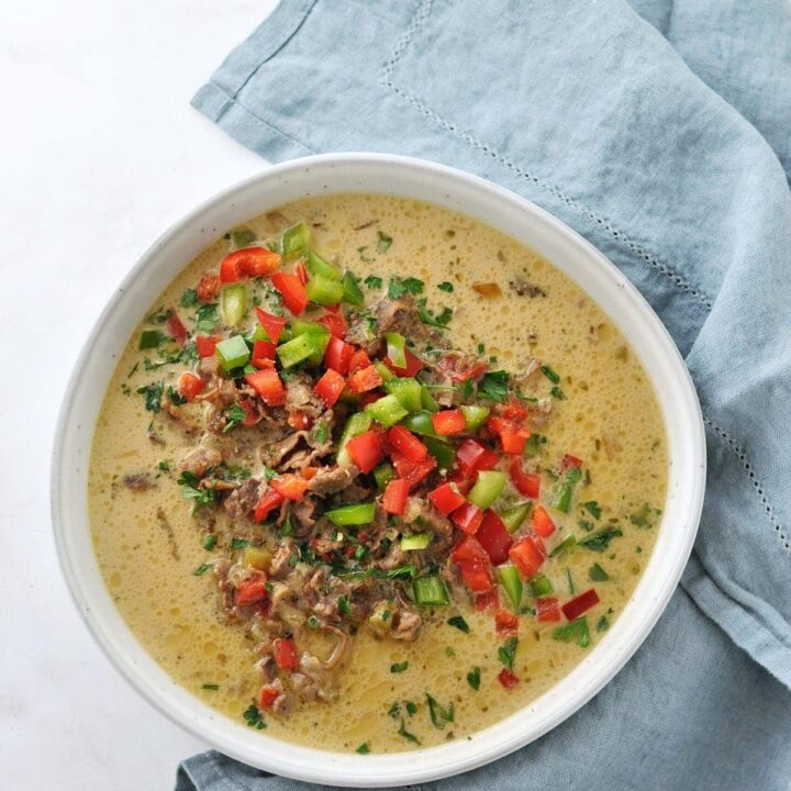 Slow Cooker Kickin' Keto Chili Peace Love and Low Carb