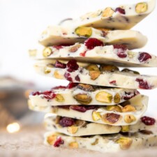 White Chocolate Bark - low carb, gluten free