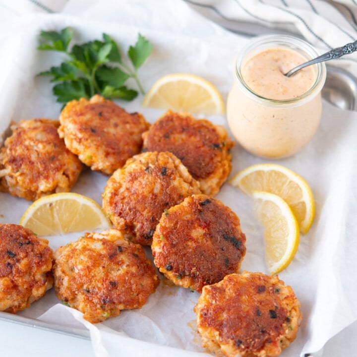 Shrimp Cakes - keto, paleo, whole30 - Peace Love and Low Carb