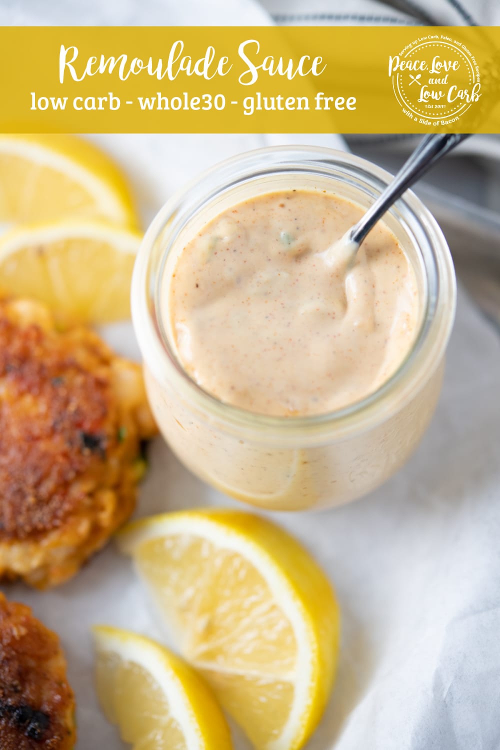 Remoulade Sauce keto, whole30 Peace Love and Low Carb