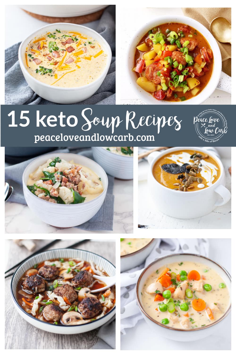 20 Keto Soup Recipes - Peace Love and Low Carb