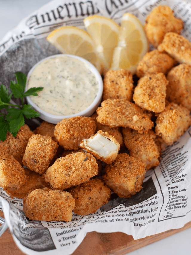 Crispy Fish Nuggets - Peace Love and Low Carb