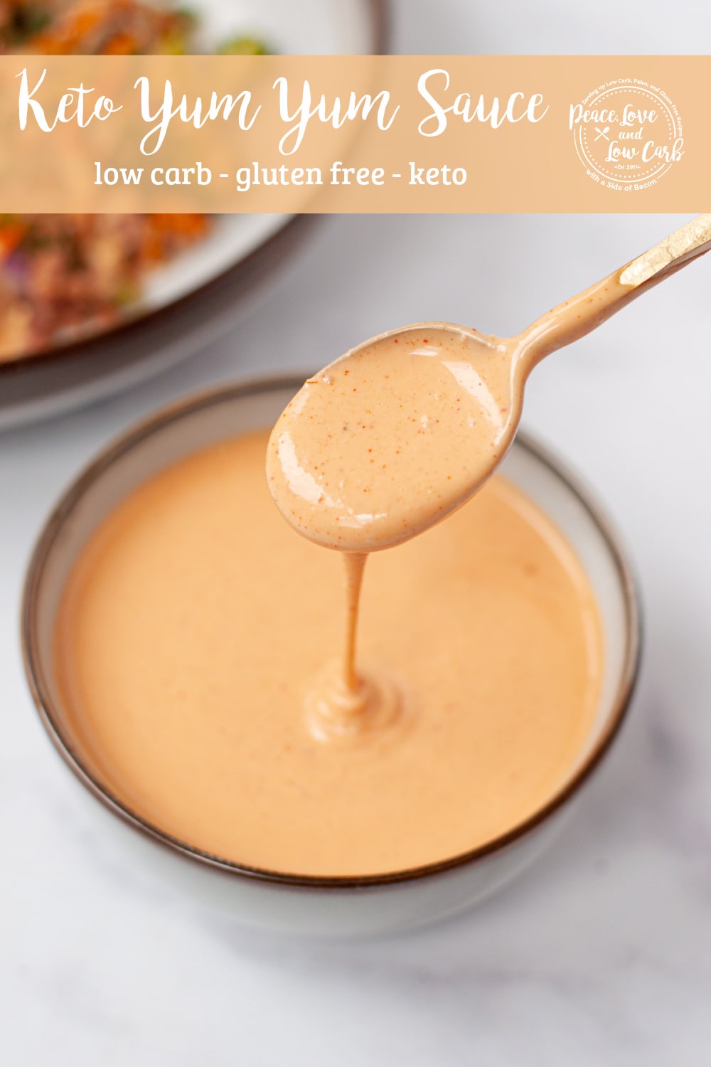 Keto Yum Yum Sauce Peace Love and Low Carb