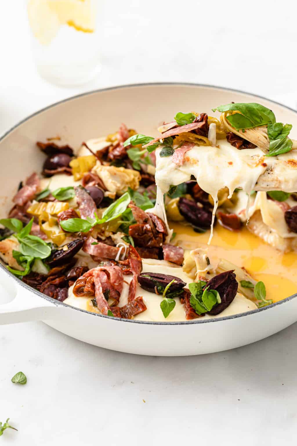 Keto Antipasto Chicken Peace Love and Low Carb