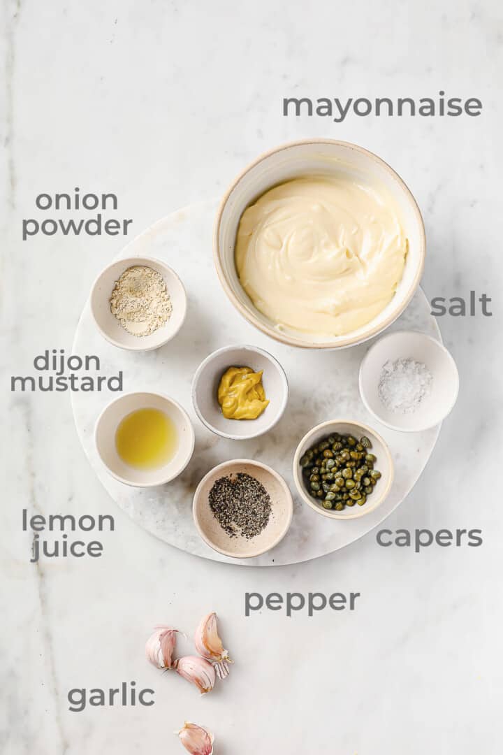Lemon Caper Aioli Peace Love and Low Carb