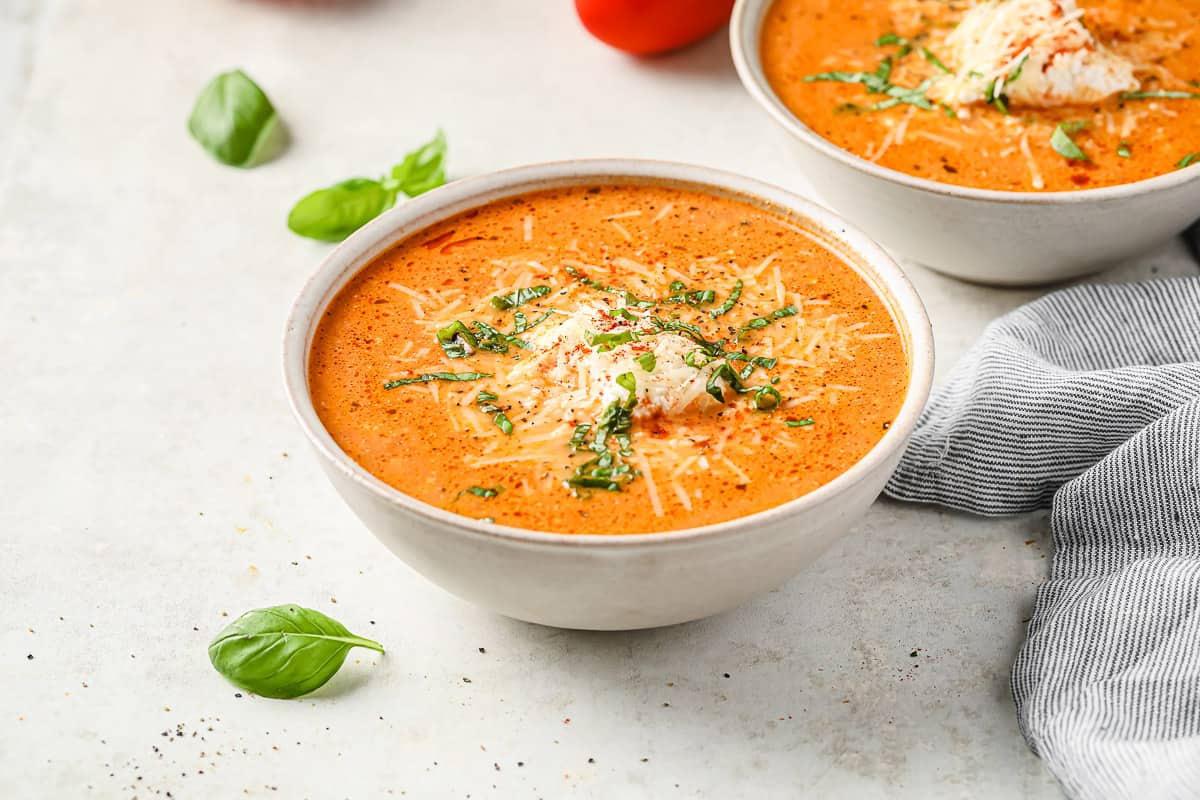 Keto Lasagna Soup - Peace Love and Low Carb