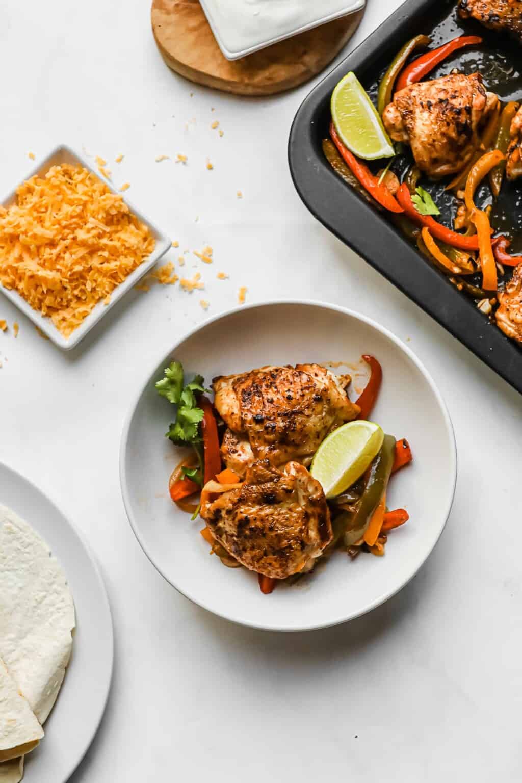 Sheet Pan Chicken Fajitas Peace Love and Low Carb