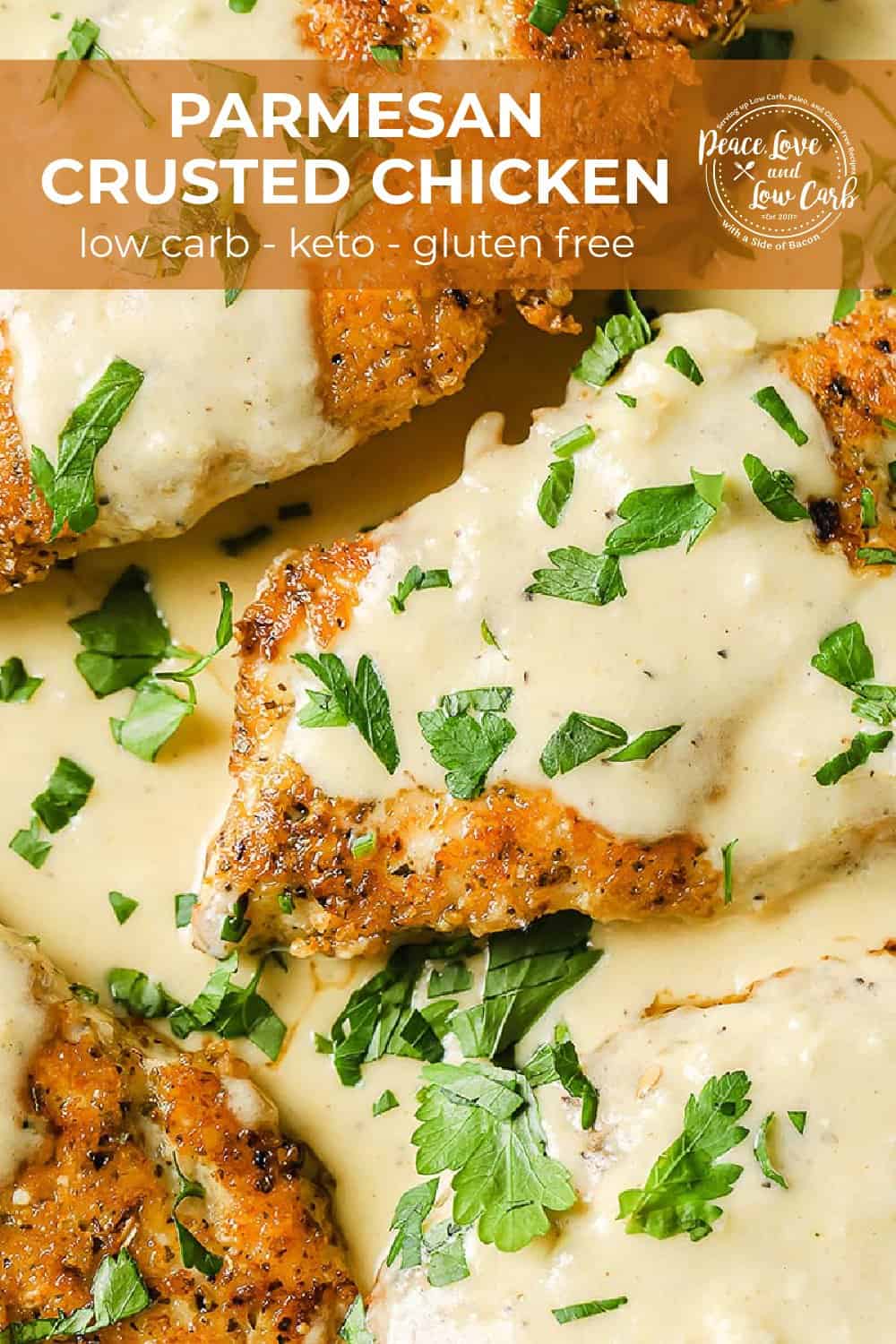 Parmesan Crusted Chicken With Lemon Cream Sauce