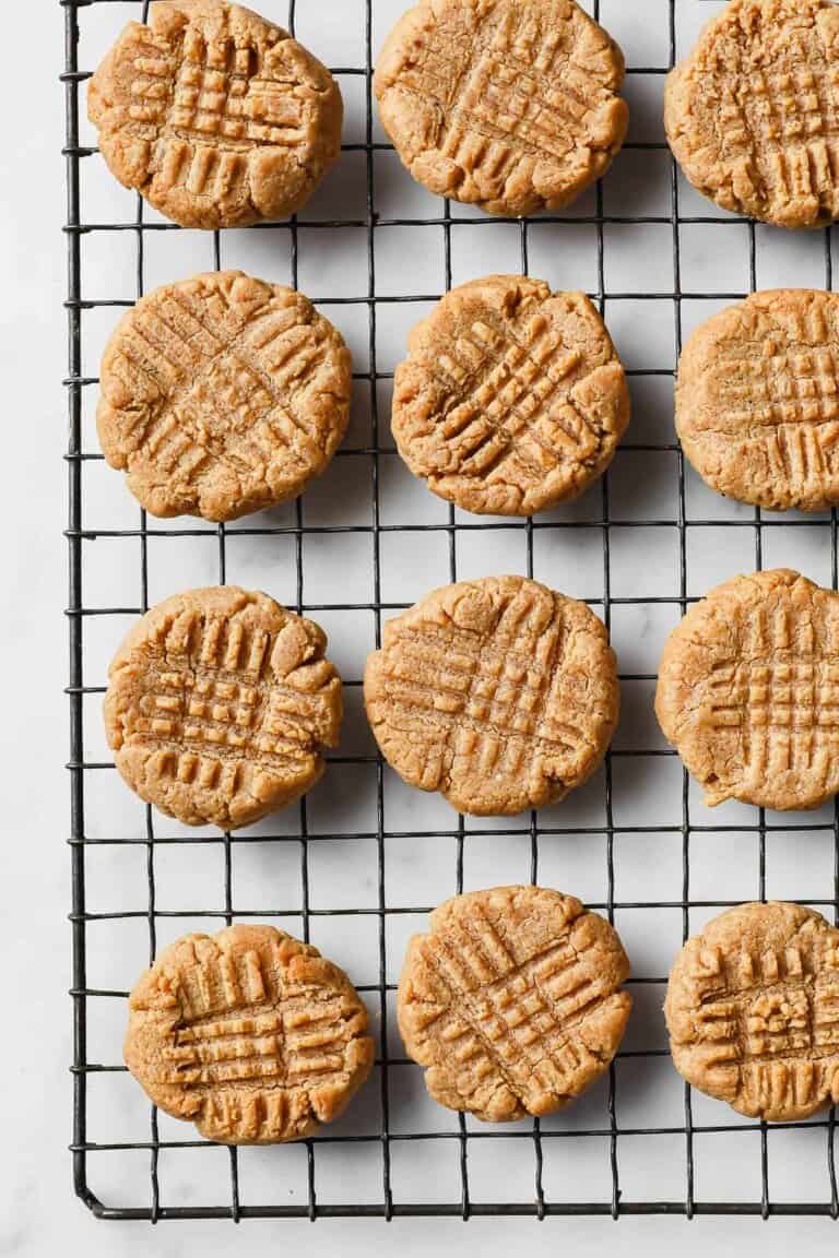 Keto Peanut Butter Cookies Peace Love and Low Carb
